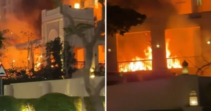 İran, Dubai nin en lüks otelini vurdu