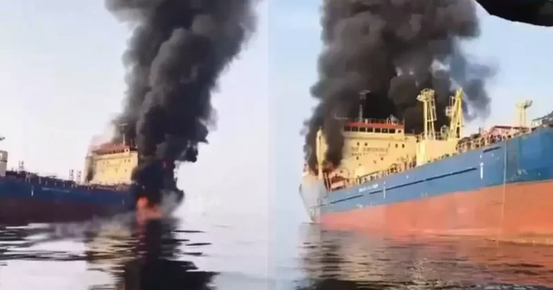 Son dakika İran Uyarıları dikkate almadı deyip vurdu! Hürmüz Boğazı nda petrol tankerine saldırı