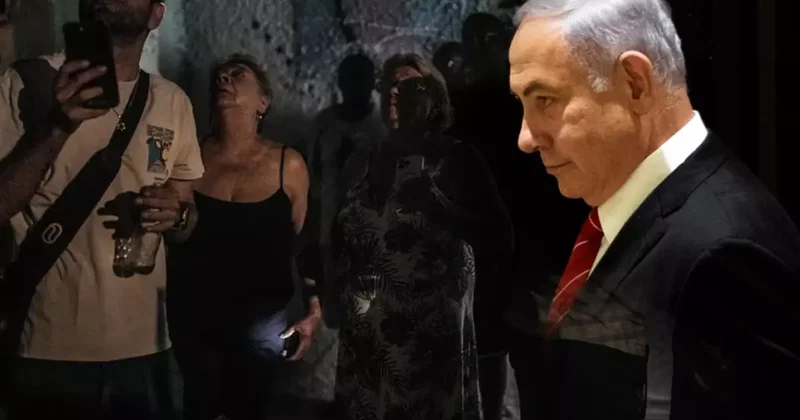 Halk sığınaklara koşarken Netanyahu bakın hangi ülkeye sığındı