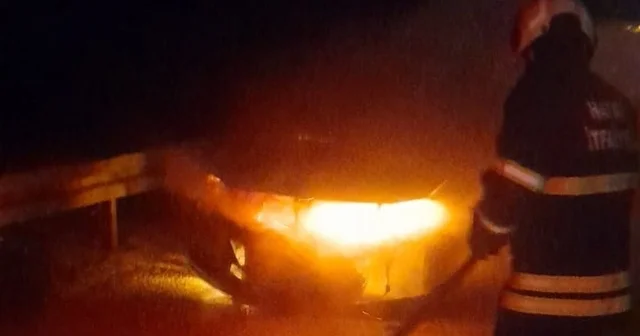 Altınözü nde araç yangını Hatay Haberleri