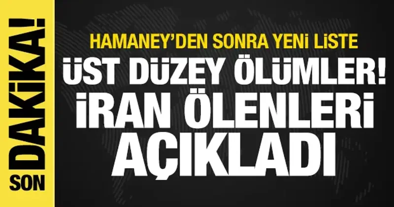 ABD İsrail vurdu! İran, ölümleri açıklamaya başladı