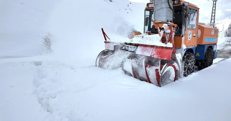 7 ilde yoğun kar sebebiyle 249 yol kapandı