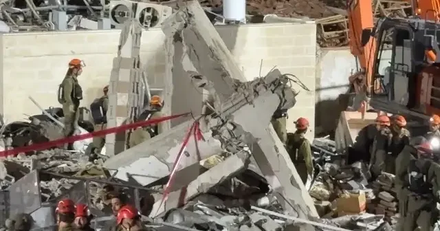 İran ın saldırısı sonucu 9 İsrailli öldü VİDEO İZLE