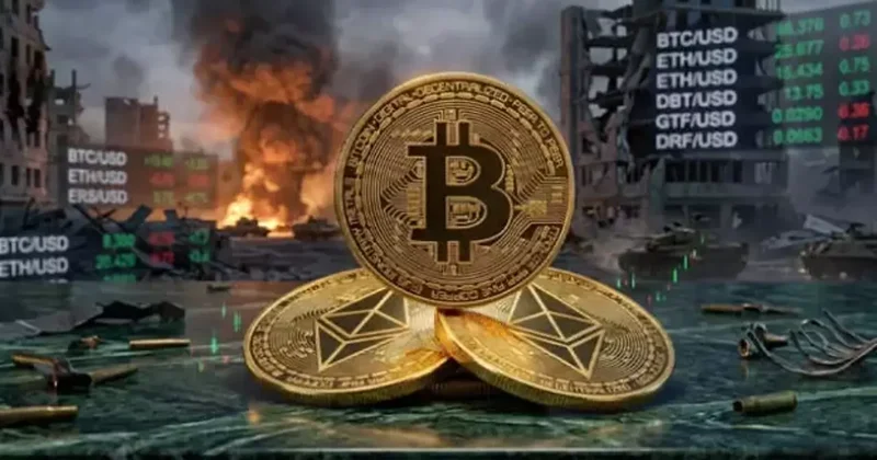 Orta Doğu daki savaş kriptoyu vurdu! Bitcoin e Hamaney etkisi