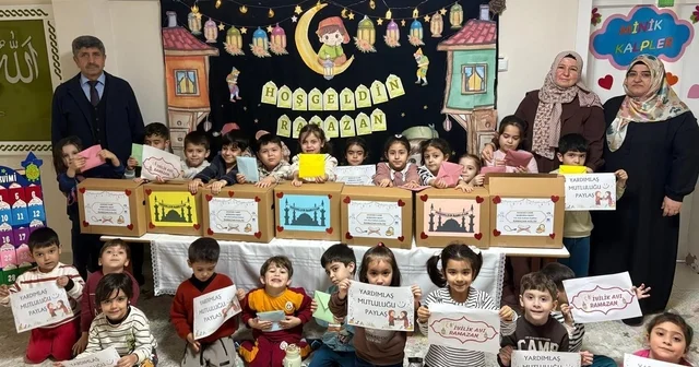 Anamur da miniklerden Ramazan dayanışması Mersin Haberleri