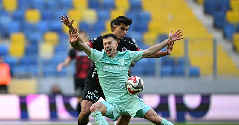 Gençlerbirliği Kayserispor maçında kazanan çıkmadı!