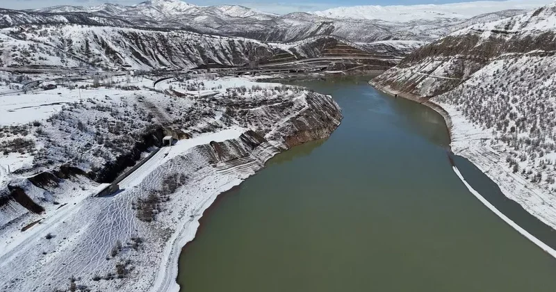 Bingöl’de kar sonrası kartpostallık görüntüler ortaya çıktı