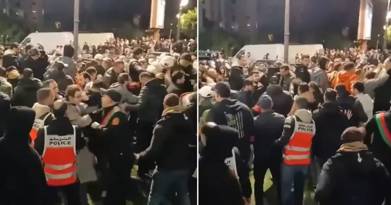 Fas ta güvenlik güçleri ABD ile İsrail in İran ı hedef alan saldırılarının protesto edilmesini engelledi