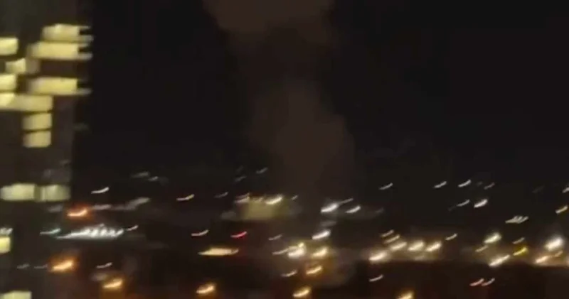 Erbil Havalimanı’nda şiddetli patlama!