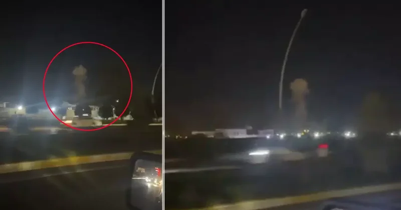 İran, Irak ı vurdu: Erbil Uluslararası Havalimanı ndaki ABD askeri üssü saldırıya uğradı