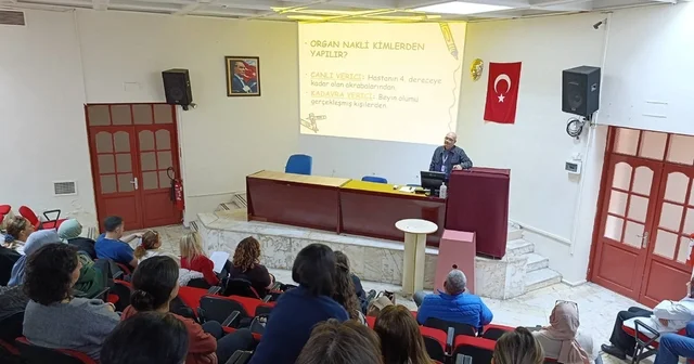 Aydın da sağlık çalışanlarına organ bağışı eğitimi verildi Aydın Haberleri