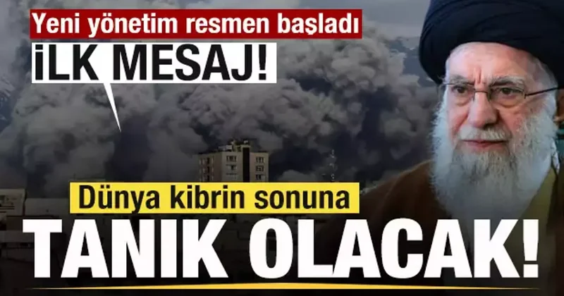 Yeni yönetim resmen göreve başladı! İlk mesaj: Dünya kibrin sonuna tanık olacak