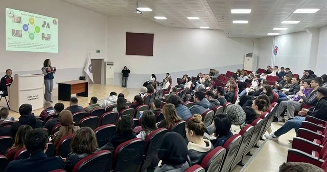 Ezine de jandarmadan üniversite öğrencilerine bilgilendirme Çanakkale Haberleri