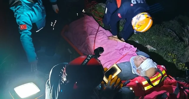 Kaybolan Alzheimer hastası sarp arazide, termal kameralı dronla bulundu Aydın Haberleri