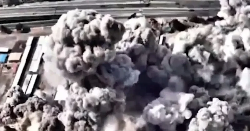 İşte ABD nin Devrim Muhafızları Karargahı nı vurduğu anlar