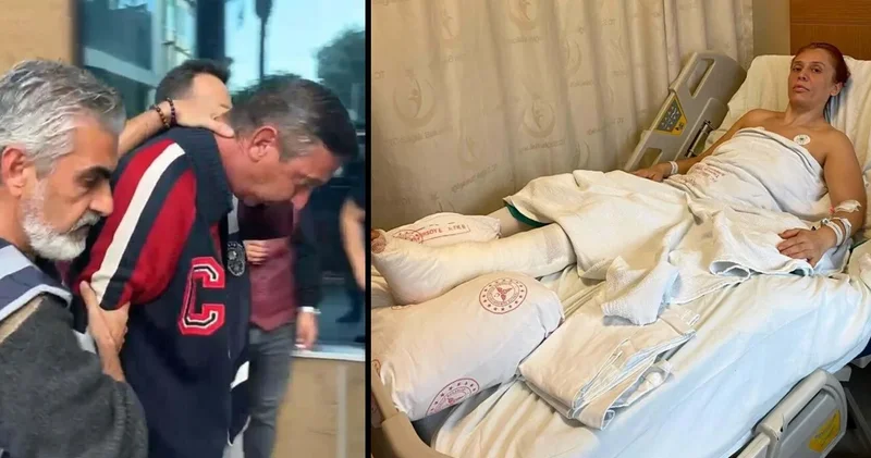 8 şikayet ve 13 suç kaydı durduramadı: Eski eşine ve oğluna otomobille pusu kamerada!