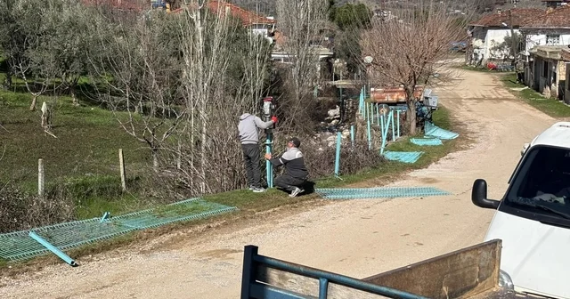Tehlike arz eden dereler güvenli hale getiriliyor Manisa Haberleri