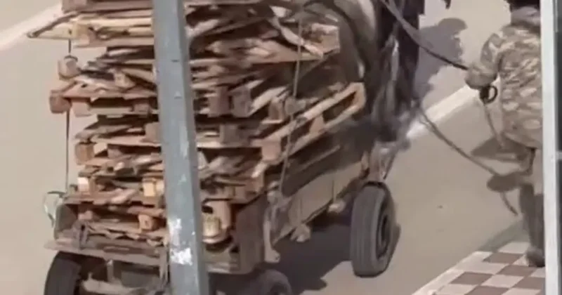 Bursa’da pes dedirten görüntüler