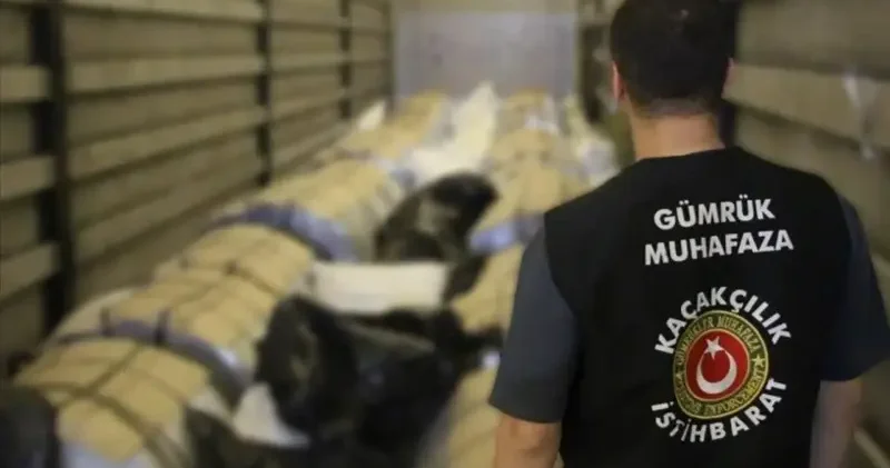 Gümrükler Muhafaza ekiplerinden dev operasyon: 484 kilogram uyuşturucu ele geçirdi Gündem Haberleri