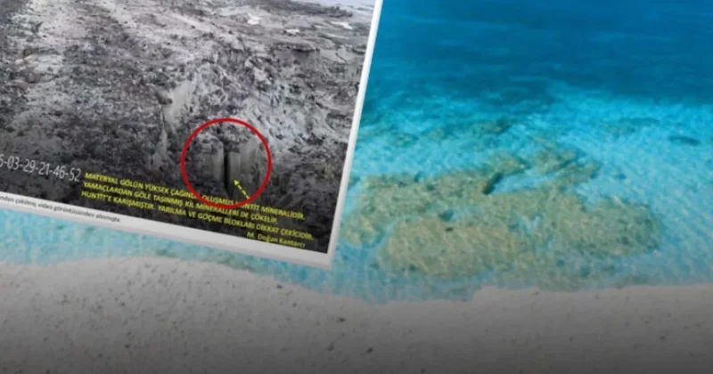 Yüzyıllara meydan okuyan Salda, son 10 yıla dayanamadı! İnsan boyunda yarıklar oluştu Sözcü Gazetesi