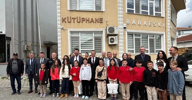 Babaeski de Kütüphane Haftası etkinlikleri Kırklareli Haberleri