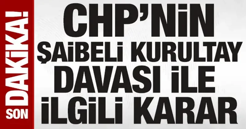 Mağdur Kılıçdaroğlu, sanık İmamoğlu: CHP nin şaibeli kurultay davası ertelendi