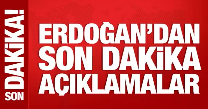 Cumhurbaşkanı Erdoğan dan grup toplantısında önemli açıklamalar