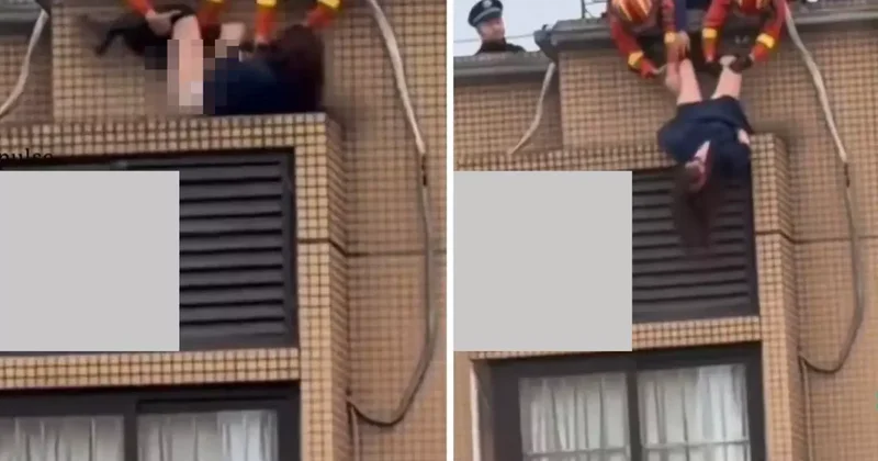 Telefonu elinden bırakmadı, Azrail le burun buruna geldi