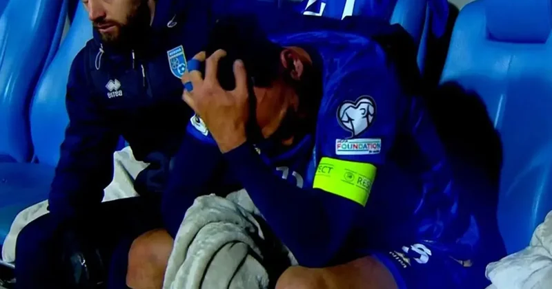 Vedat Muriqi gözyaşlarına hakim olamadı