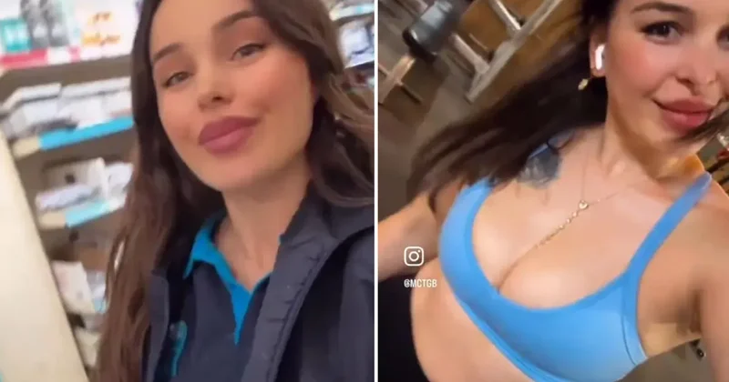 Zincir markette çalışan genç kızın paylaşımı olay oldu