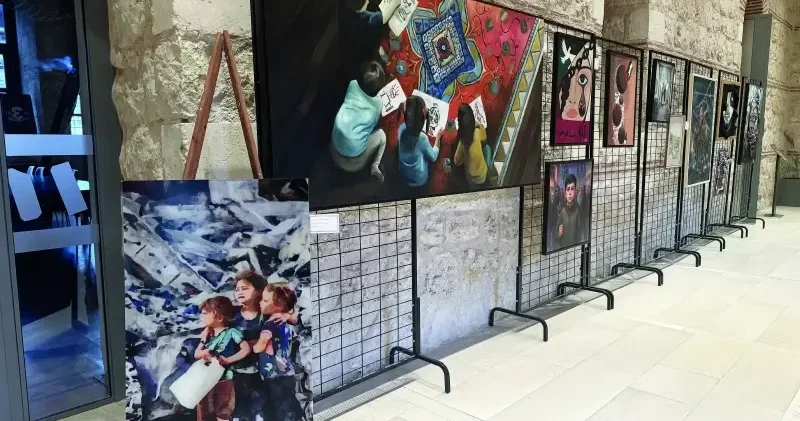 Öğretmenler eve dönüş umudunu resmetti Kültür Sanat Haberleri