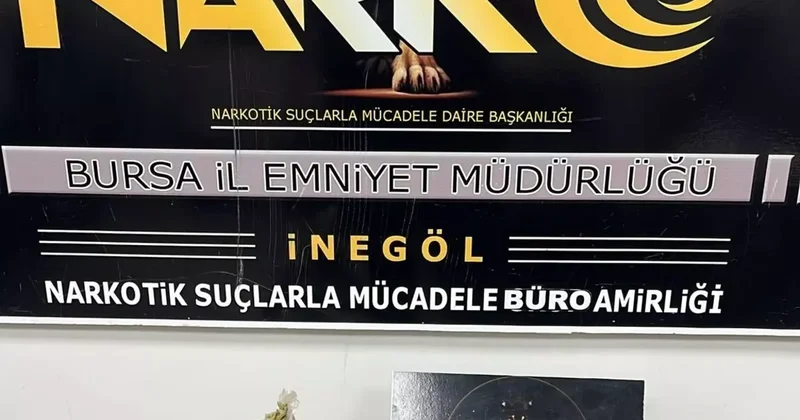 İnegöl’de uyuşturucu taciri tutuklandı