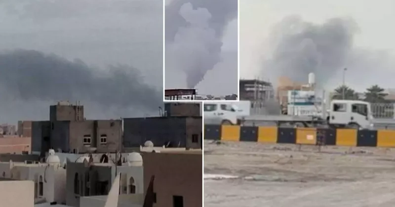 İran ın ABD şirketlerine saldırısı başladı! Batelco nun genel merkezi vuruldu