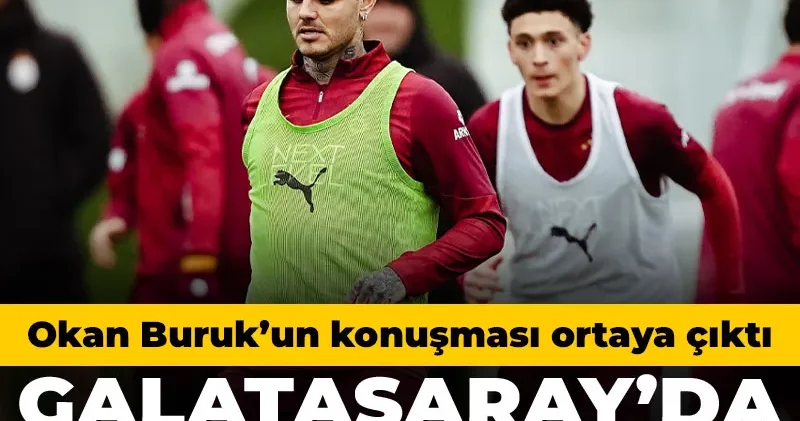 Galatasaray da Icardi yle özel toplantı: Okan Buruk un konuşması ortaya çıktı