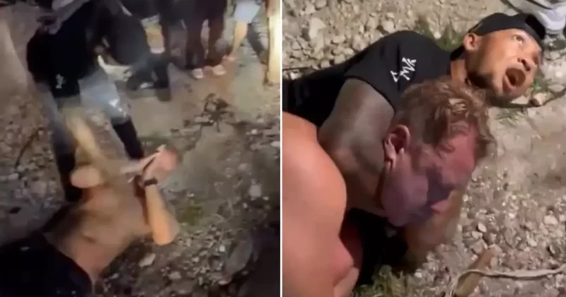 Kadınları taciz eden Rus turiste kabusu yaşattılar