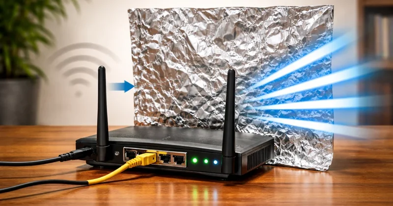 Modemin arkasına alüminyum folyo koyun ve farkı görün Sözcü Gazetesi