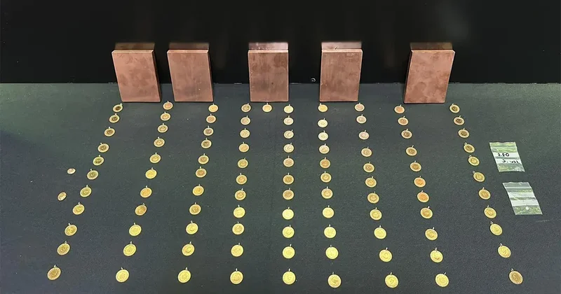 Yüzlerce sahte altın yakalandı! O il ve çevresine satacaklarken yakalandılar