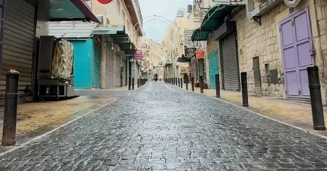 Batı Şeria esnafından İsrail in ‘idam yasasına’ grev: Kepenkleri indirdiler VİDEO İZLE