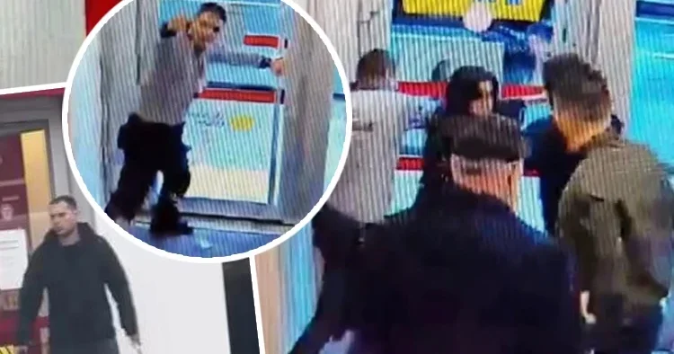 İşten çıkarılan güvenlik görevlisi bankada dehşet saçmıştı! Beşiktaş taki korku dolu anlar kamerada