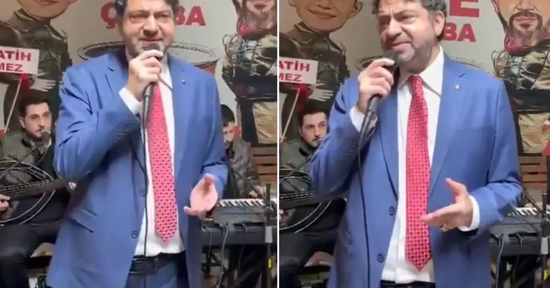 Ünlü şarkıcı Hakan Taşıyan, Konya’da bir çorbacıda sahne aldı