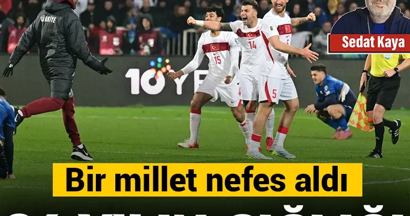 24 yılın çığlığı: Bir millet nefes aldı