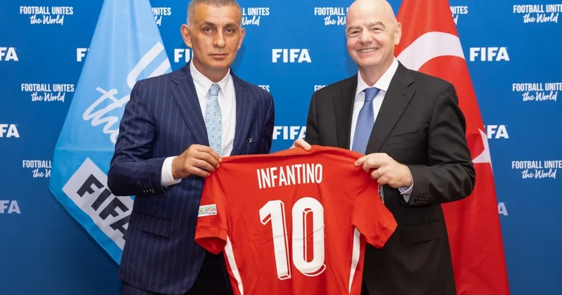 Infantino dan Türkiye ye tebrik mesajı Sözcü Gazetesi