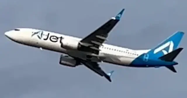 AJet’in yeni Boeing 737 8 MAX uçağı İstanbul’da VİDEO İZLE