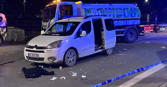 Rize de şantiye kavgası kanlı bitti: 2 işçi yaralı Rize Haberleri