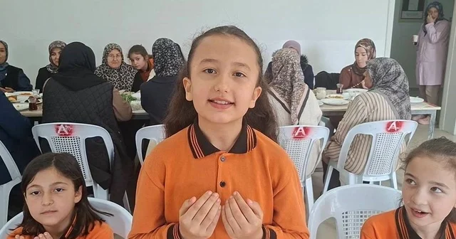 Minik Birsen in yemek duası gönülleri fethetti Kütahya Haberleri