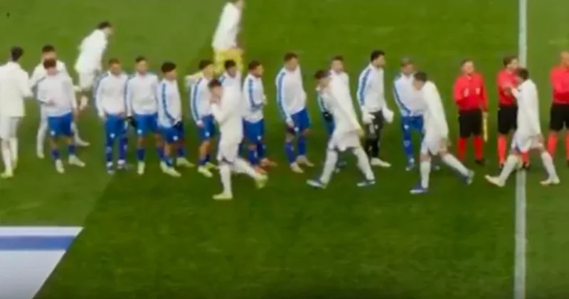 İsrailli futbolculara unutamayacakları ders: Neye ne uğradıklarını şaşırdılar Sözcü Gazetesi