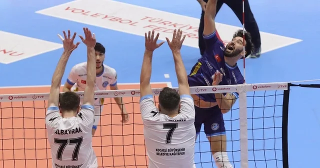 Arkas Spor Kocaeli Büyükşehir Belediye Kağıtspor: 3 1 İzmir Haberleri