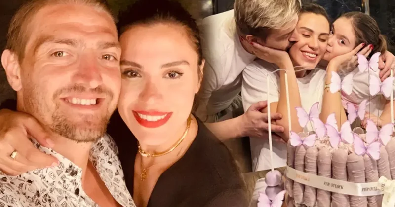 Caner Erkin den eşine romantik doğum günü mesajı: Güzellerim her şeyimsiniz