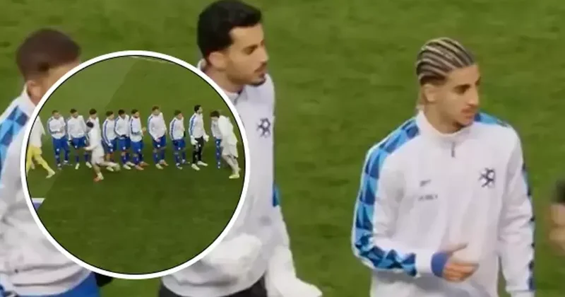 Bosna Hersekli futbolcular, maç öncesi İsrail i protesto etti Fanatik Spor Haberleri Video