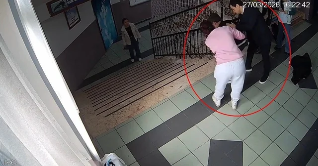 Nefes borusuna şeker kaçan öğrenciye okul müdürü kurtardı; olay kamerada Yalova Haberleri